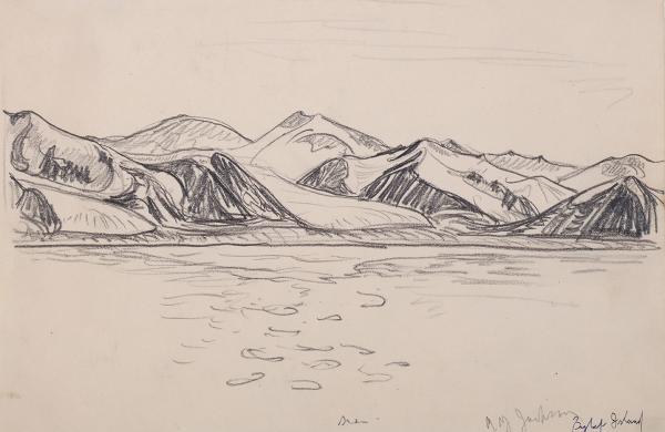 Page from a Sketchbook: Bylot Island, Nunavut